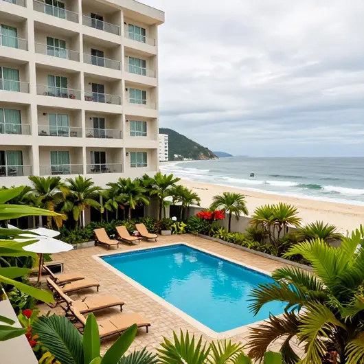 Conheça o Apart-hotel Apartamento Guarujá