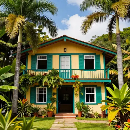 Descubra a Casa Tropical Descubra a Casa Tropical