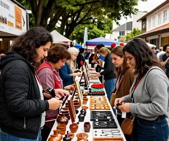 Descubra a Feira de Artesanato das Astúrias no Guarujá