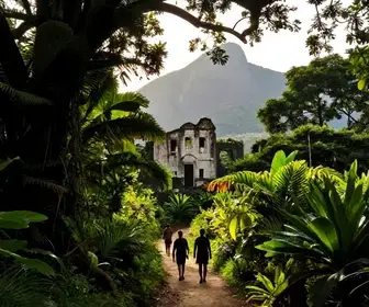 Explorando a Trilha das Ruínas no Guarujá: Aventura e Natureza